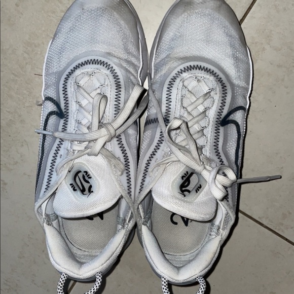 - Air Max 2090 - all white with black swoosh. - Picture 2 of 5